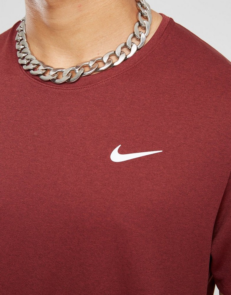 Мъжка тениска NIKE ТЕНИСКА M NK DF UV MILER SS DV9315-681 Бордо