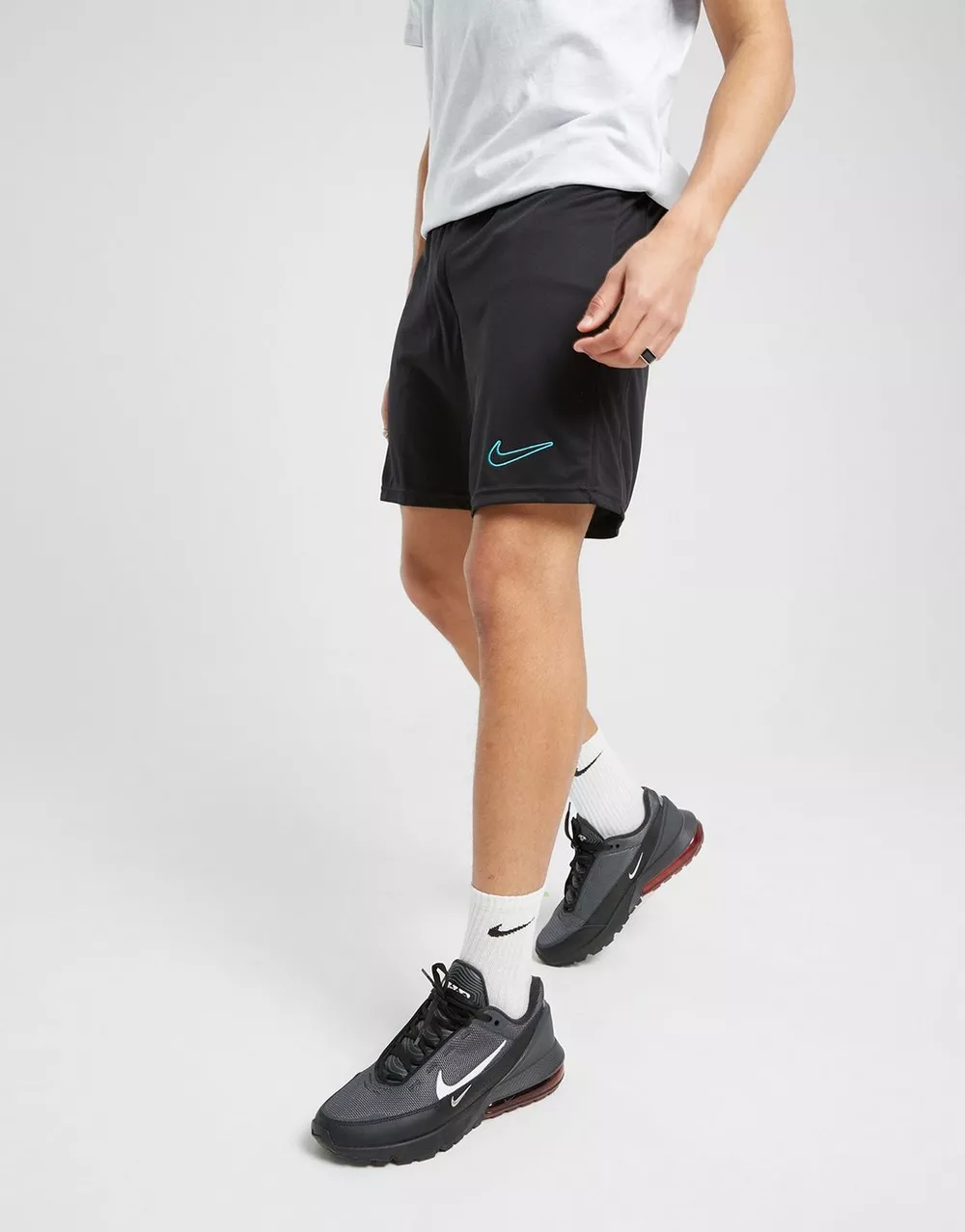 NIKE ШОРТИ ACAD SHT BLK/CACT SHORTS, фото 1 з 4
