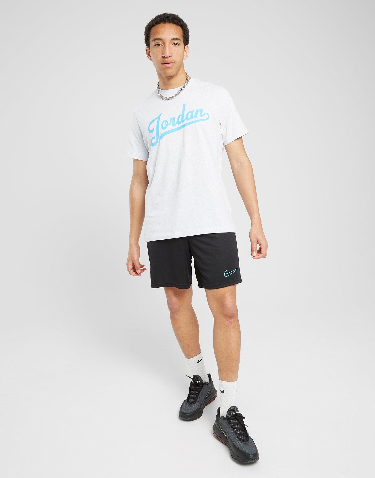 Krótkie spodenki, szorty męskie NIKE SZORTY ACAD SHT BLK/CACT SHORTS DV9742-018 Czarny