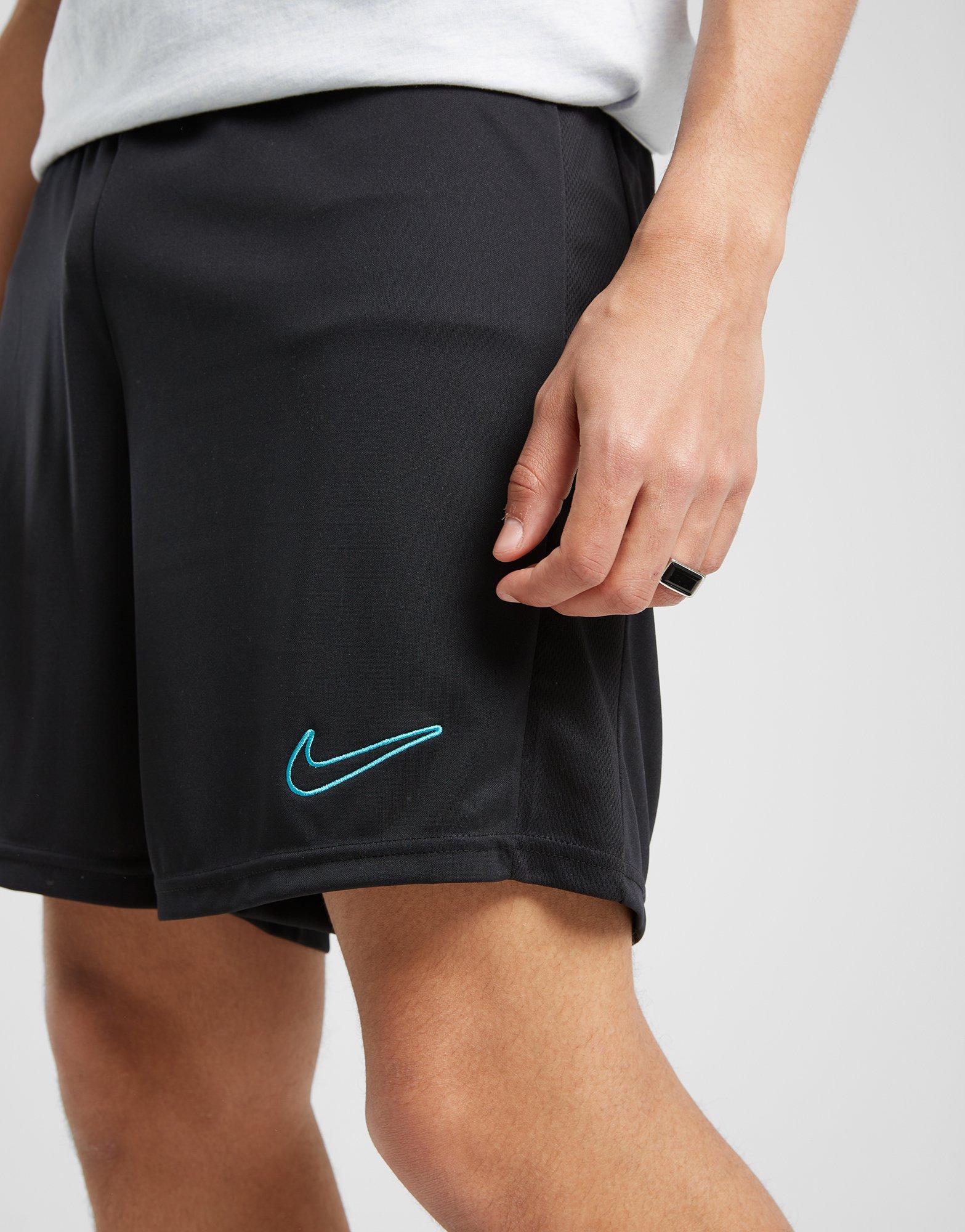 Krótkie spodenki, szorty męskie NIKE SZORTY ACAD SHT BLK/CACT SHORTS DV9742-018 Czarny