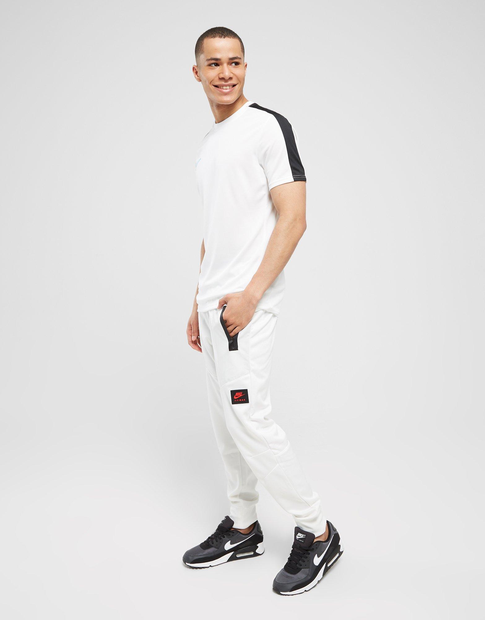 Koszulka, t-shirt męski NIKE T-SHIRT ACAD TEE WHT/CACT TEE DV9750-102 Biały