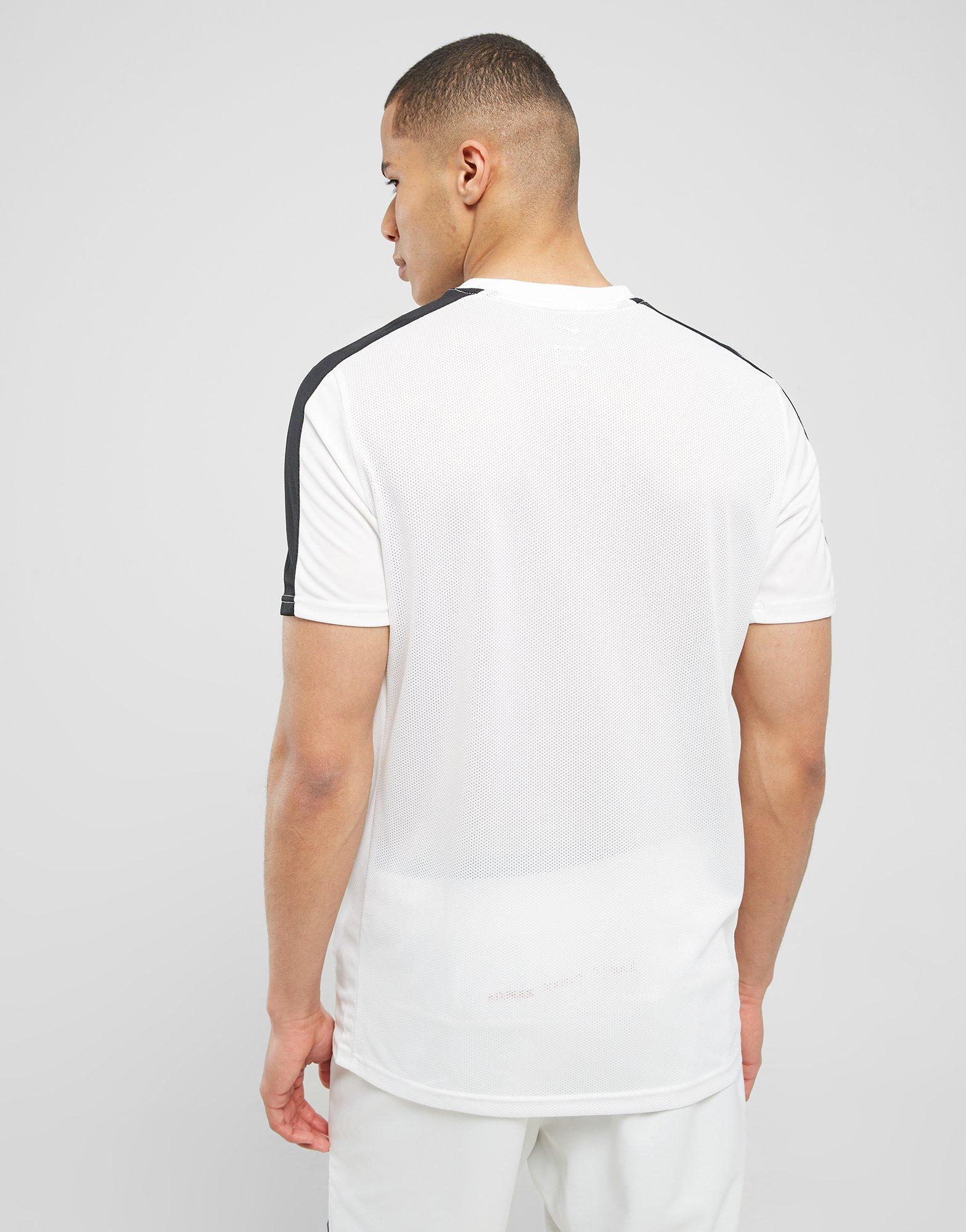 Koszulka, t-shirt męski NIKE T-SHIRT ACAD TEE WHT/CACT TEE DV9750-102 Biały