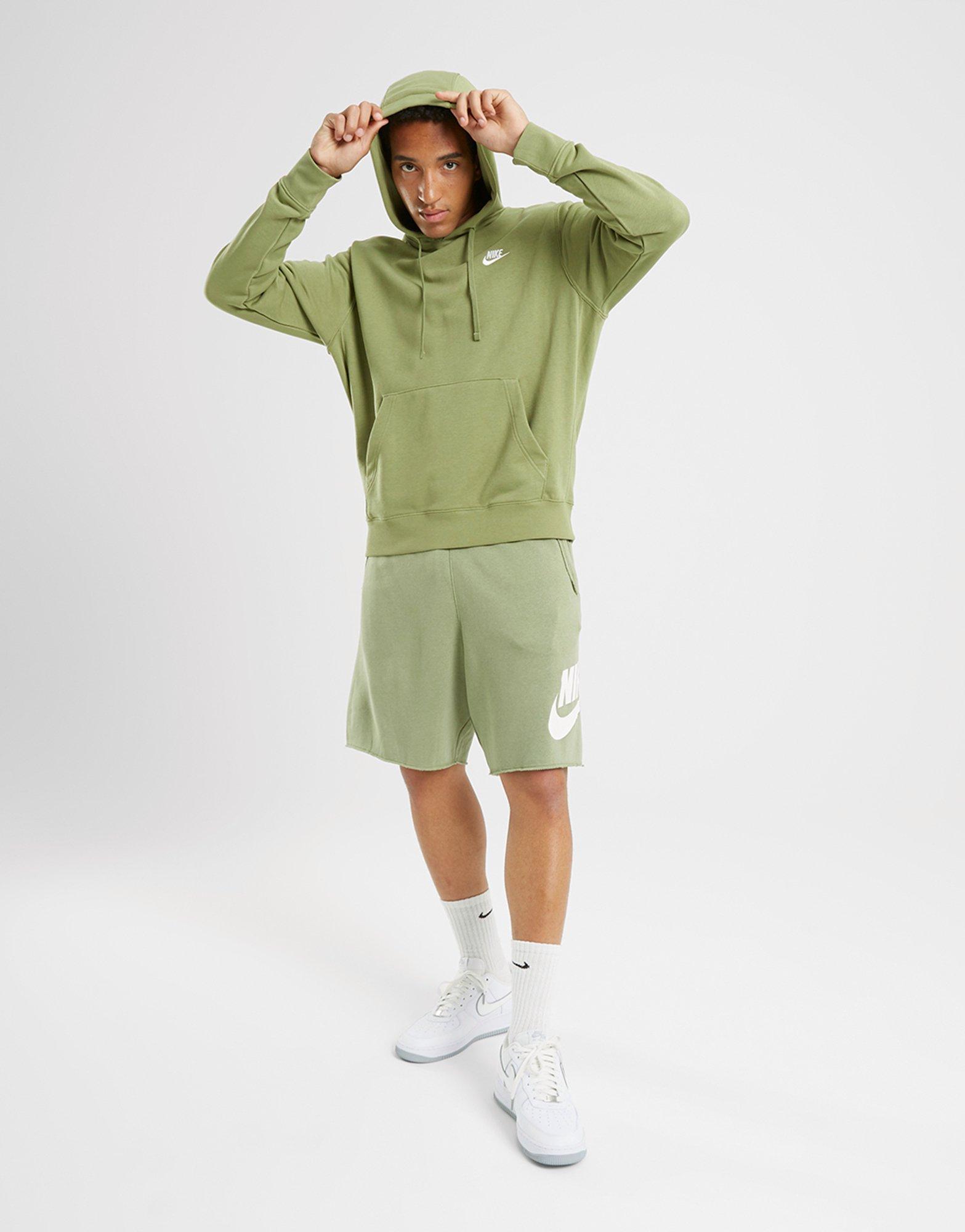 Мъжки шорти NIKE ШОРТИ M NK CLUB ALUMI HBR FT SHORT SHORTS DX0502-386 Каки