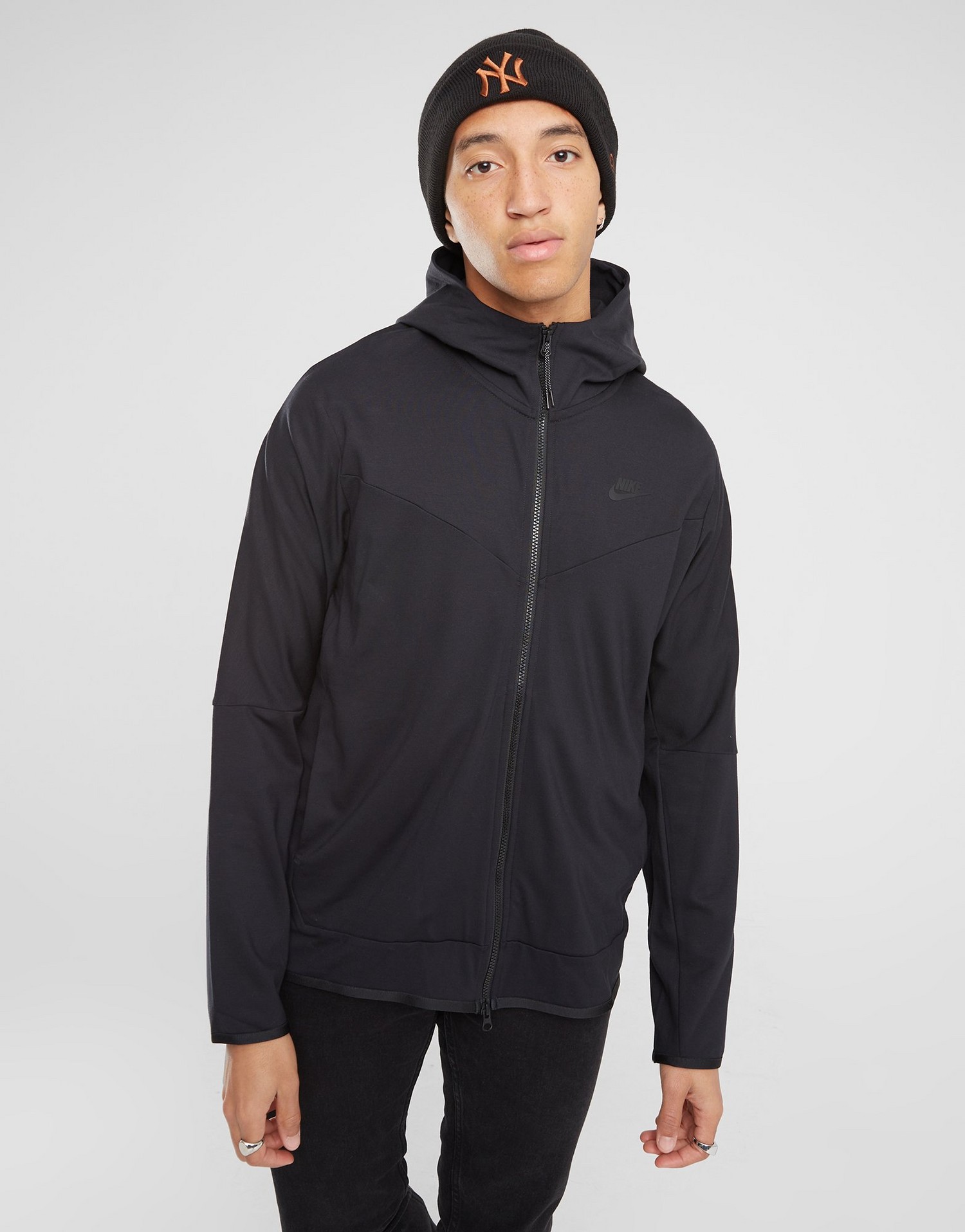 Nike Mikina Rozepínací S Kapucí Tech Fz Light
