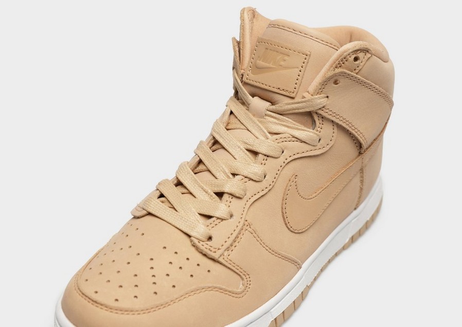 Buty sneakersy damskie NIKE W DUNK HIGH PRM MF DX2044-201 Beżowy