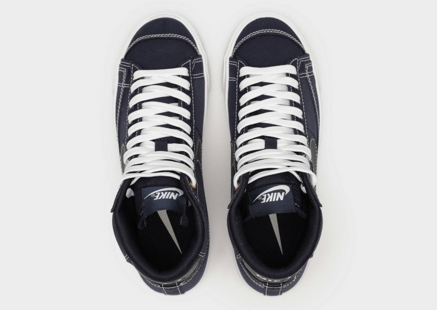 Női sneakers NIKE W BLAZER MID '77 CNVS DX5550-400 Sötétkék