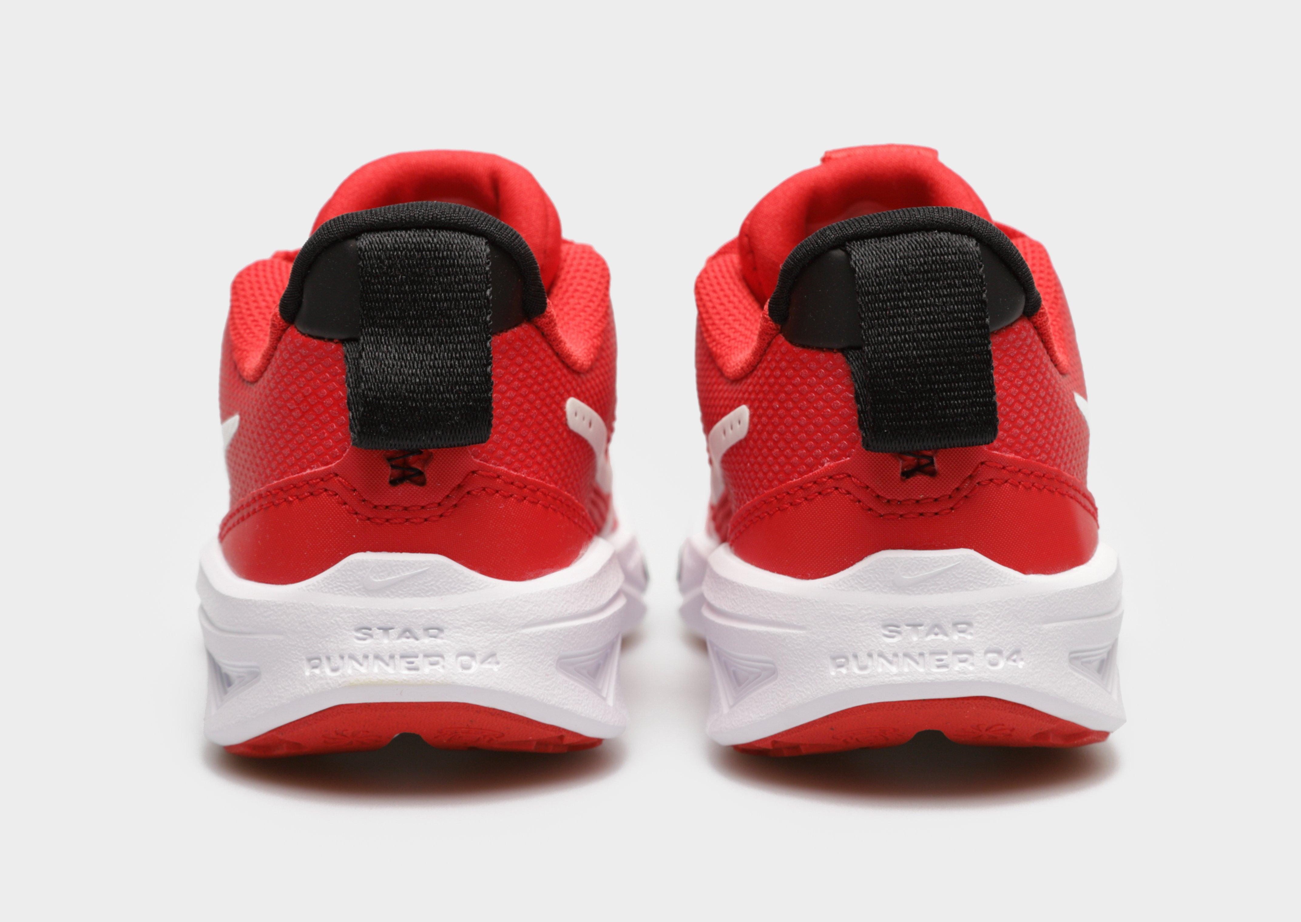 Gyerek sneakers NIKE STAR RUNNER 4 NN PS DX7614-600 Piros