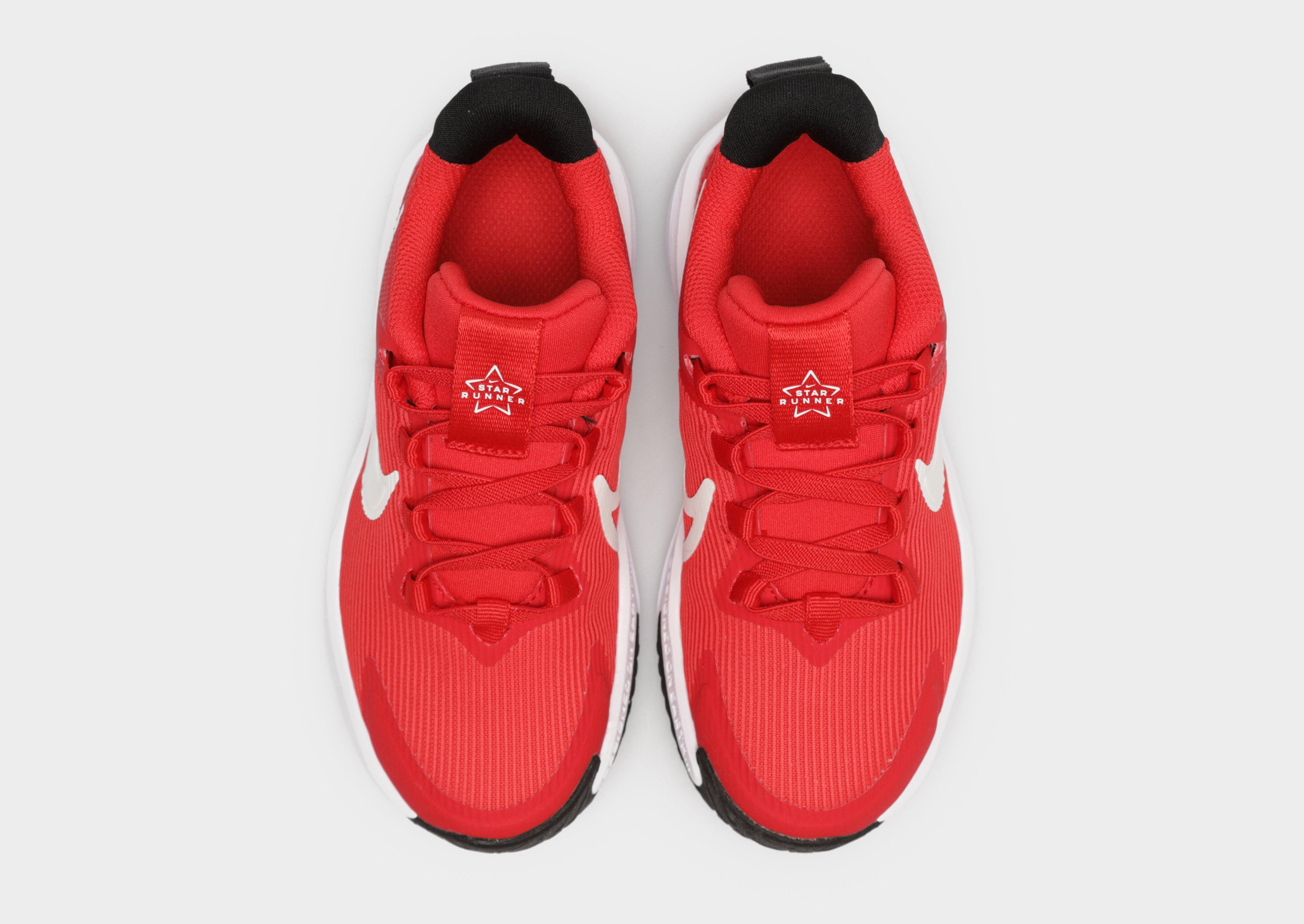 Gyerek sneakers NIKE STAR RUNNER 4 NN PS DX7614-600 Piros