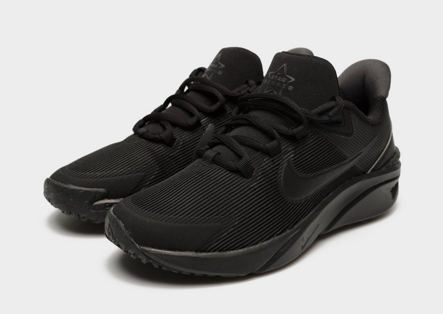 Buty sneakersy dla dzieci NIKE STAR RUNNER 4 NN GS DX7615-002 Czarny