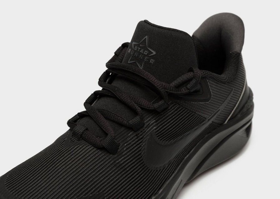 Buty sneakersy dla dzieci NIKE STAR RUNNER 4 NN GS DX7615-002 Czarny