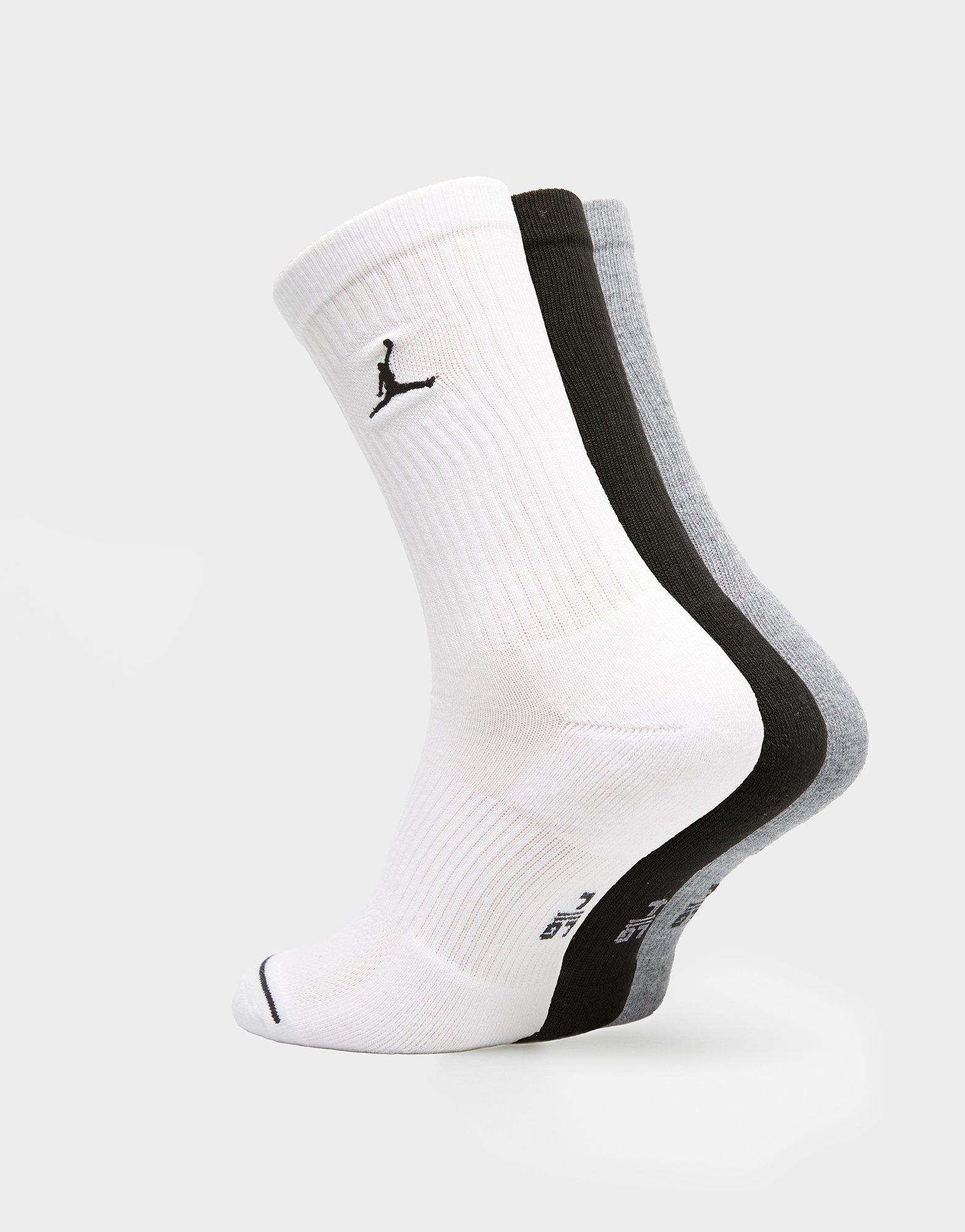 Dámske ponožky JORDAN PONOŽKY 3 PACK - EVERYDAY CREW SOCKS DX9632-914 Viacfarebná