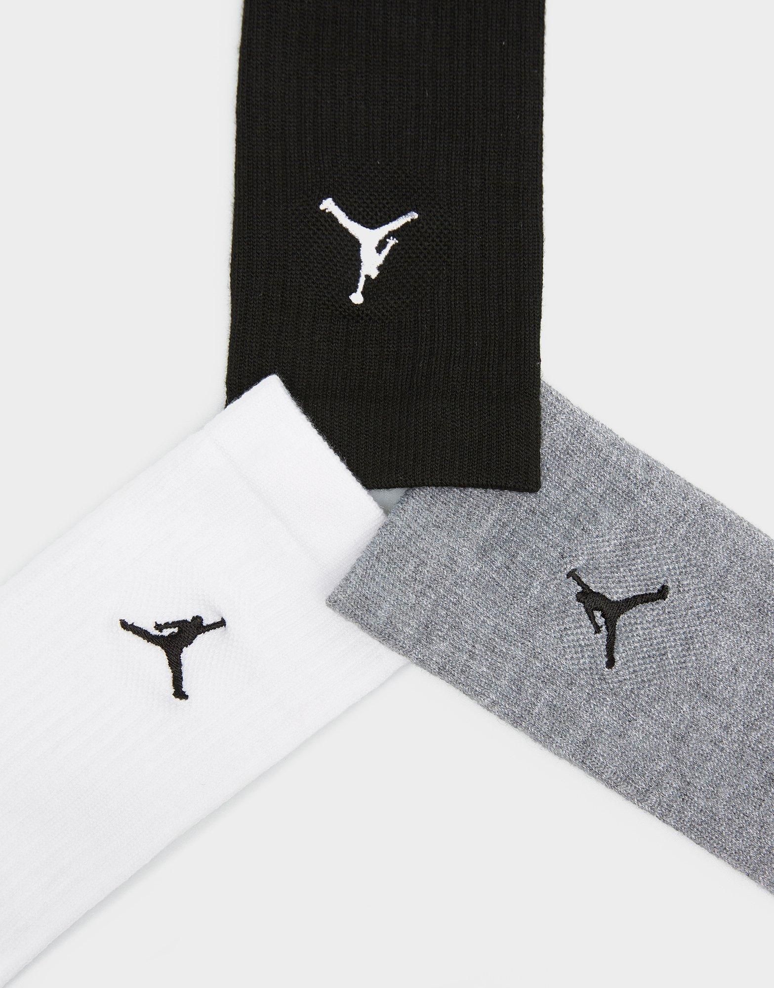 Dámske ponožky JORDAN PONOŽKY 3 PACK - EVERYDAY CREW SOCKS DX9632-914 Viacfarebná