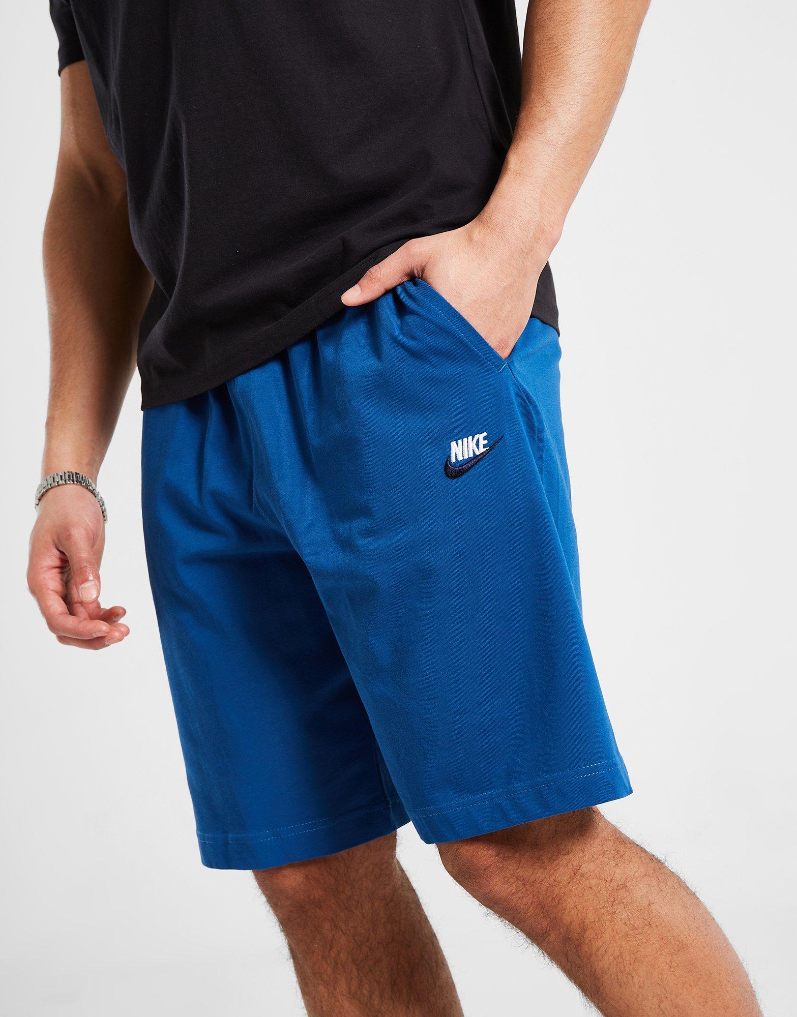 Pánské kraťasy NIKE ŠORTKY  M NSW CLUB JSY SHORT DZ2543-476 Modrá