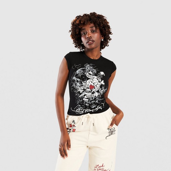 ED HARDY T-SHIRT LOVE KILLS CAP