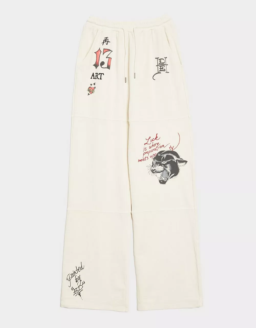 ED HARDY ШТАНИ FLAME TIGER, фото 1 з 3