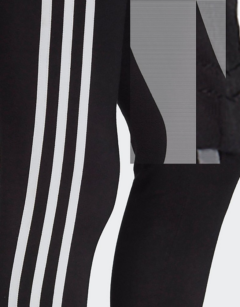 Detské nohavice ADIDAS NOHAVICE  3STRIPES LEGG GIRL ED7820 Čierna