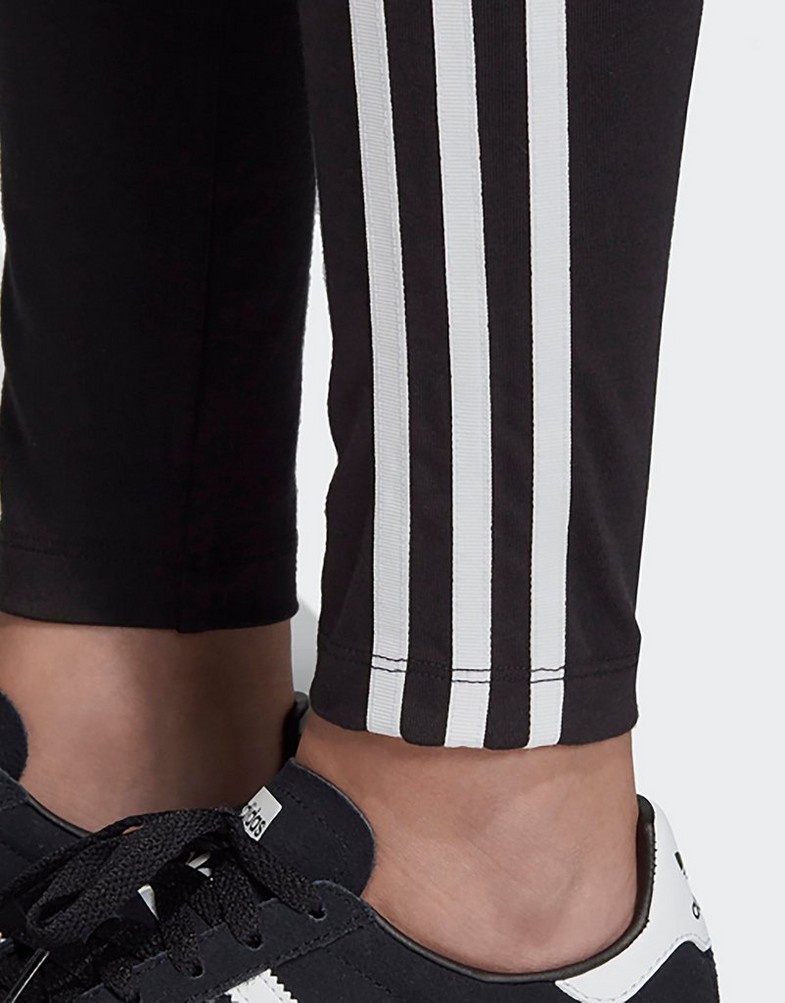 Detské nohavice ADIDAS NOHAVICE  3STRIPES LEGG GIRL ED7820 Čierna