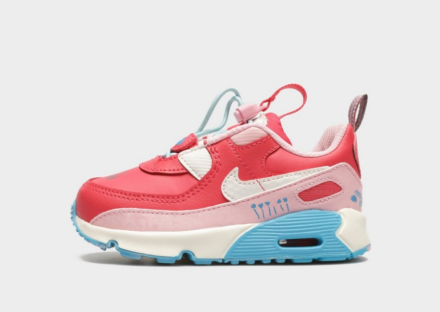 Buty sneakersy dla dzieci NIKE AIR MAX 90 TOGGLE SE BT FB2339-600 Różowy