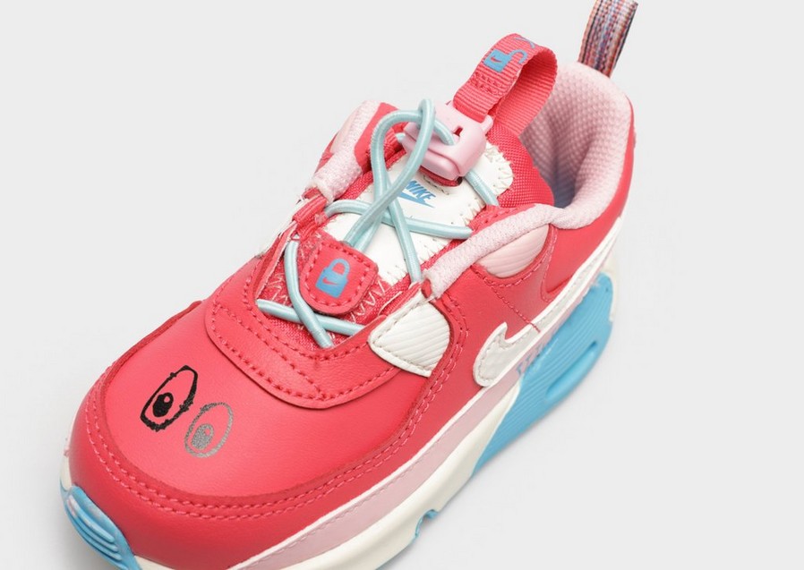 Buty sneakersy dla dzieci NIKE AIR MAX 90 TOGGLE SE BT FB2339-600 Różowy
