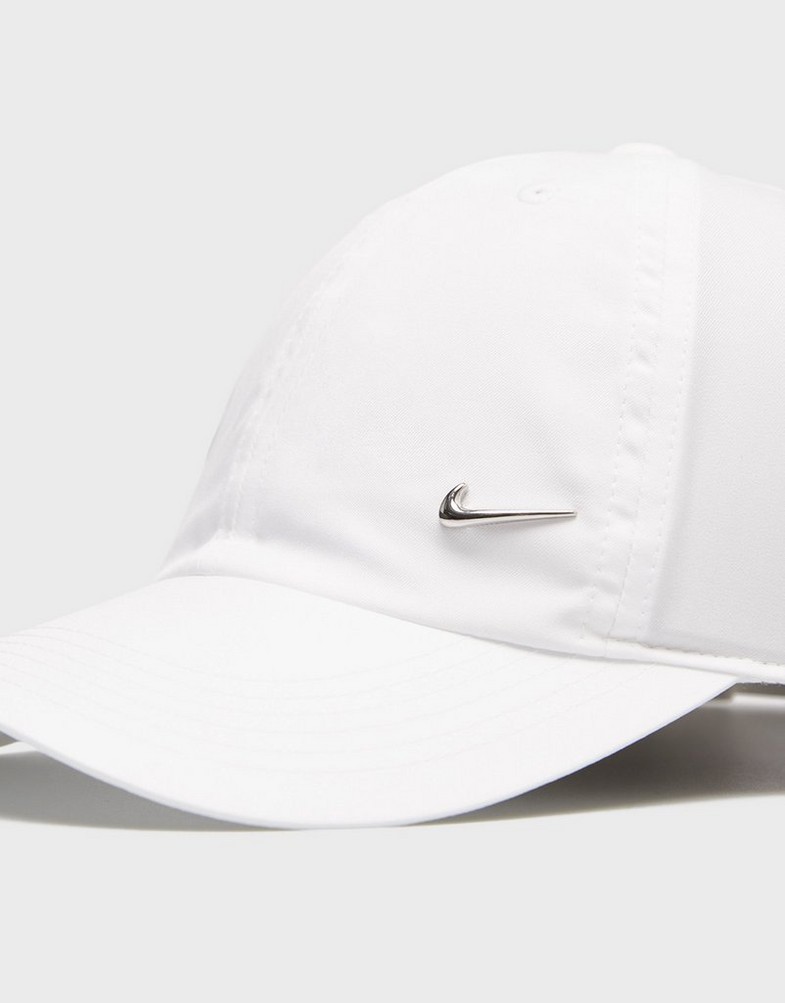 Șapcă pentru femei NIKE CACIULA K NK DF CLUB CAP US CB MTSWSH FB5064-100 Alb
