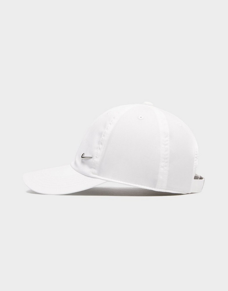 Șapcă pentru femei NIKE CACIULA K NK DF CLUB CAP US CB MTSWSH FB5064-100 Alb
