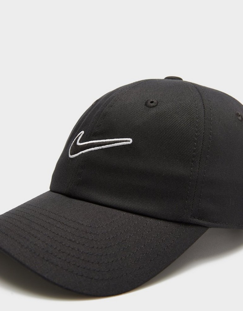 Жіночі кепки NIKE КЕПКА U NK CLUB CAP U CB SWSH L FB5369-010 Чорний