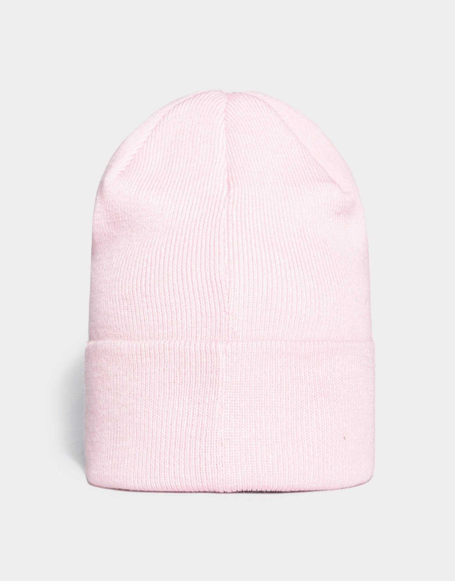 Moteriška žieminė kepurė NIKE KEPURĖ  ŽIEMINĖ K NK PEAK SC SWSH FB6492-690 Rožinė