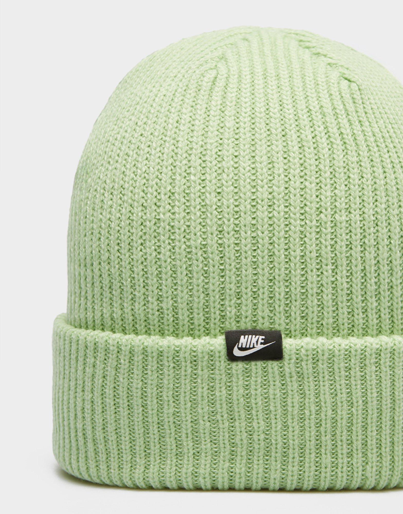 Női téli sapká NIKE SAPKA TÉLI U NK TERRA BEANIE SC FUT L FB6525-343 Zöld