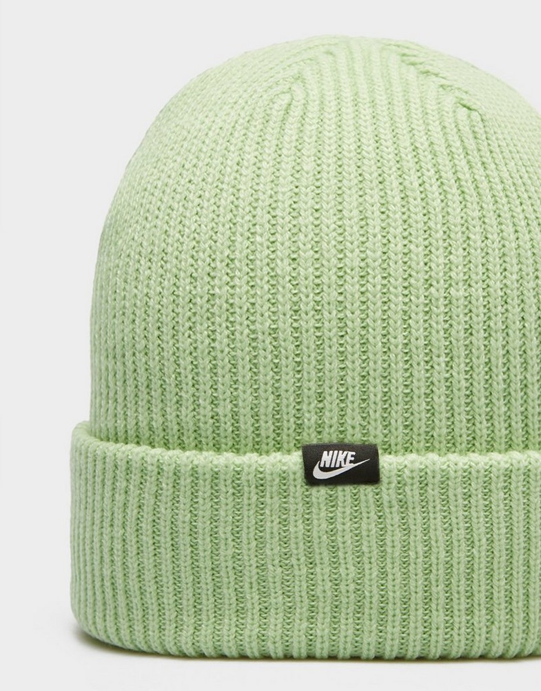 Жіночі зимові шапки NIKE КЕПКА U NK TERRA BEANIE SC FUT L FB6525-343 Зелений