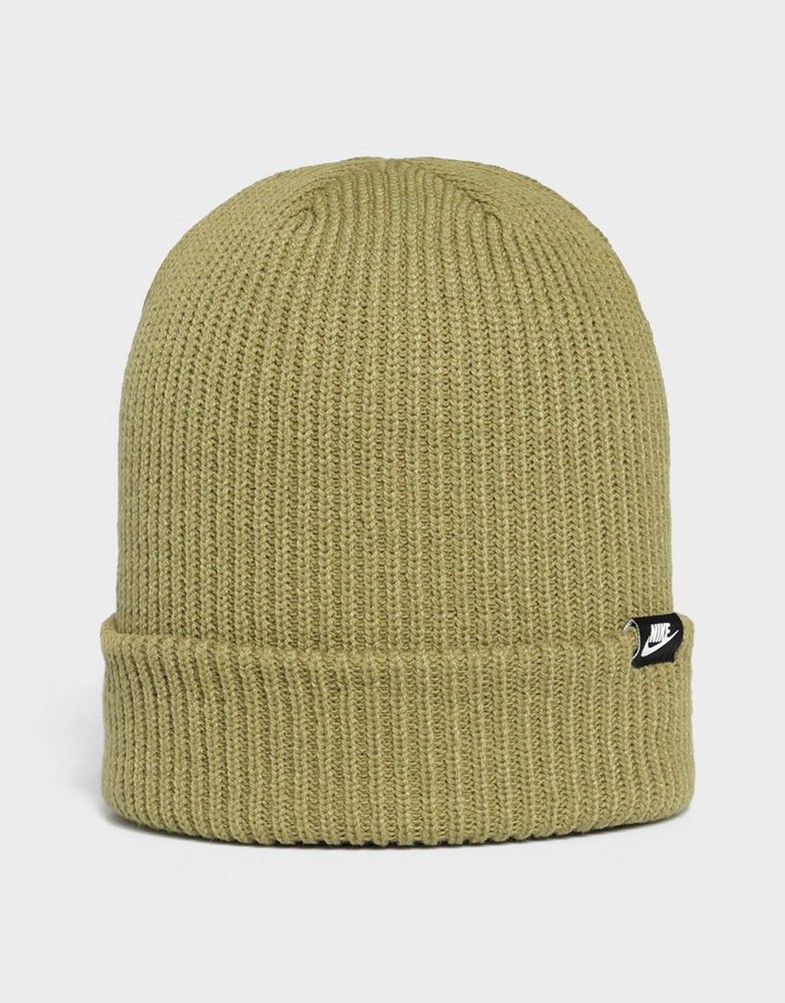 Жіночі зимові шапки NIKE КЕПКА U NK TERRA BEANIE SC FUT L FB6525-378 Хакі