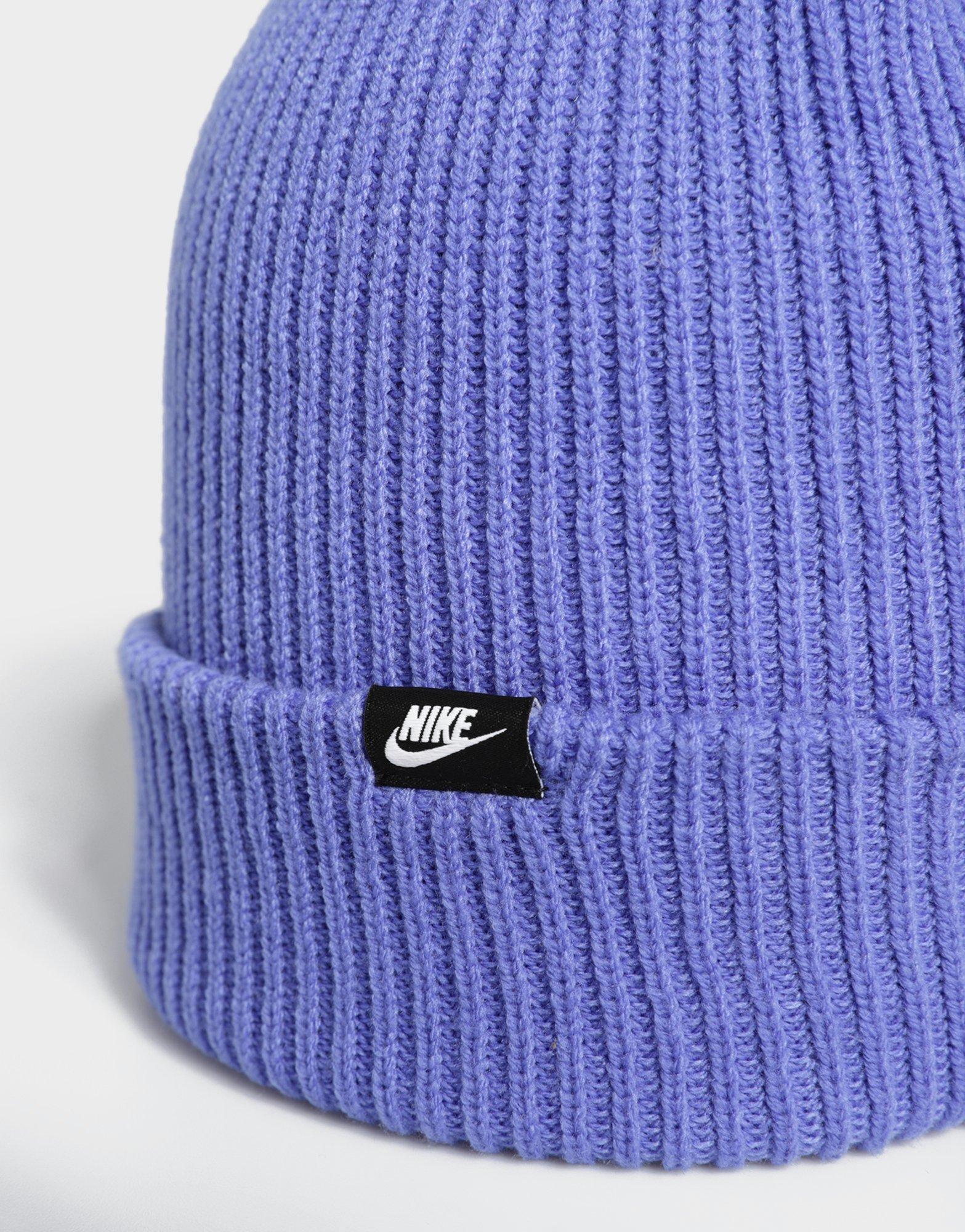Czapka zimowa damska NIKE CZAPKA U NK TERRA BEANIE SC FUT L FB6525-581 Niebieski
