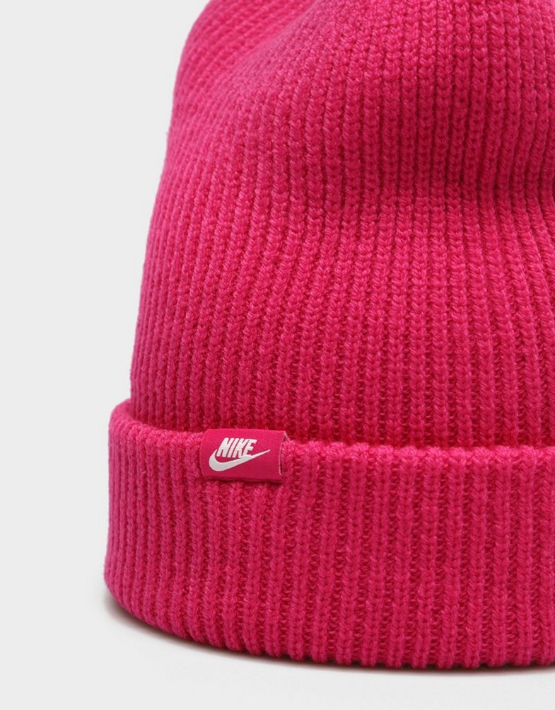 Жіночі зимові шапки NIKE КЕПКА U NK PEAK BEANIE SC FUT L FB6526-615 Рожевий