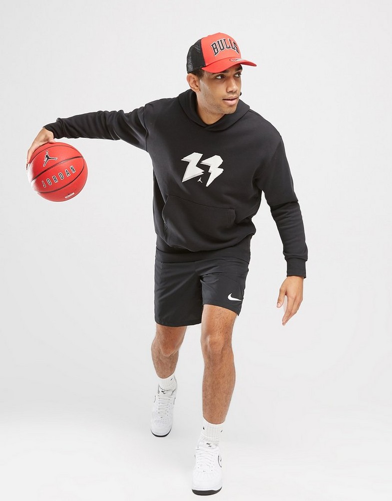 Bluza męska JORDAN BLUZA Z KAPTUREM M J FLT MVP FLC fb7021-010 Czarny