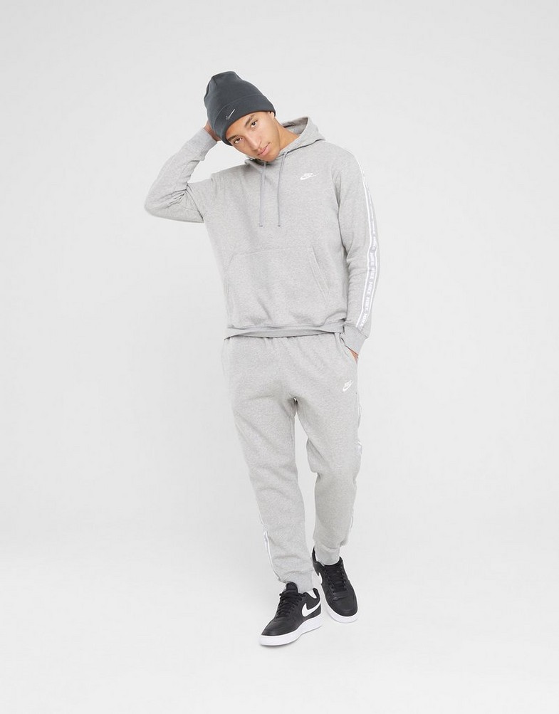 Komplet dresowy męski NIKE DRES M NK CLUB FLC GX HD TRK SUIT FB7296-063 Szary
