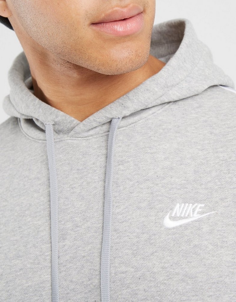 Komplet dresowy męski NIKE DRES M NK CLUB FLC GX HD TRK SUIT FB7296-063 Szary
