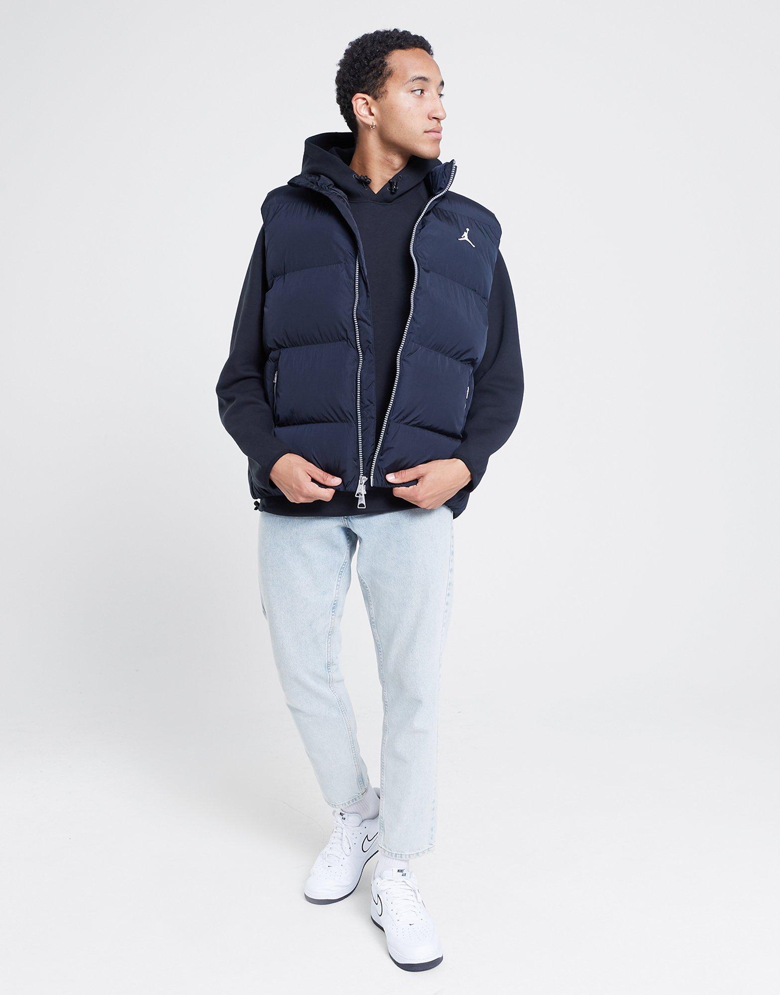 Vestă pentru bărbați JORDAN VESTĂ M J ESS STMT ECO VEST FB7307-010 Negru