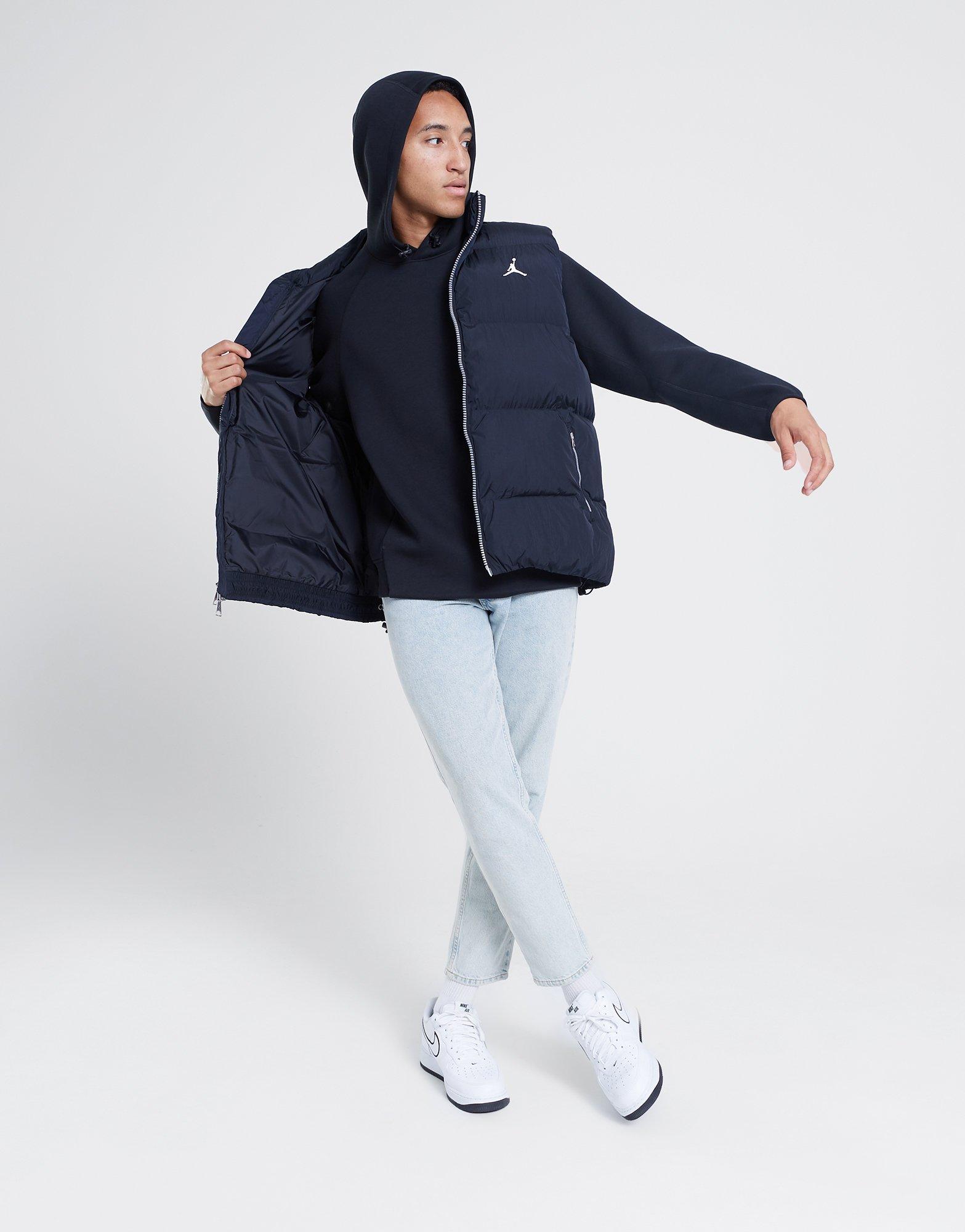 Vestă pentru bărbați JORDAN VESTĂ M J ESS STMT ECO VEST FB7307-010 Negru