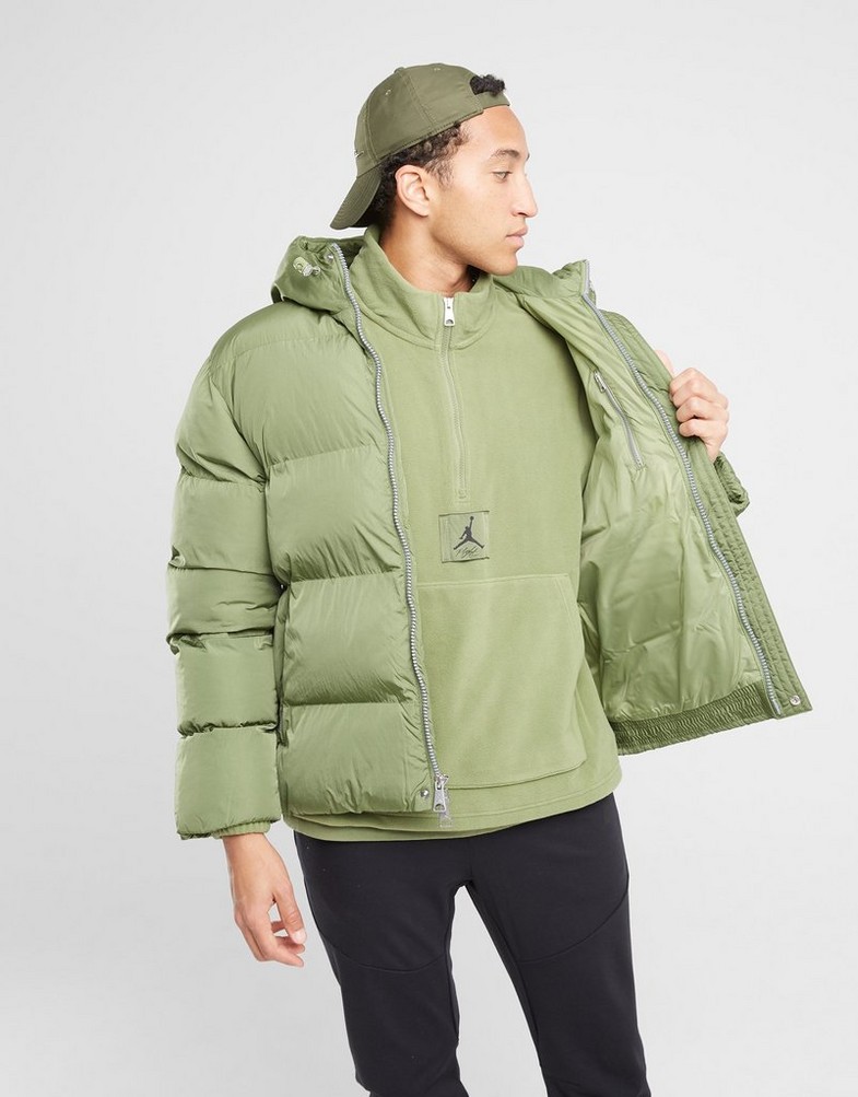 JORDAN КУРТКА M J ESS STMT ECO PUFFER  FB7311-340 Хакі