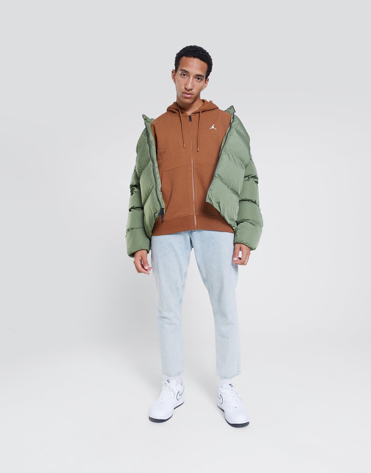 JORDAN КУРТКА ЗИМОВА M J ESS POLY PUFFER JKT FB7331-340 Зелений