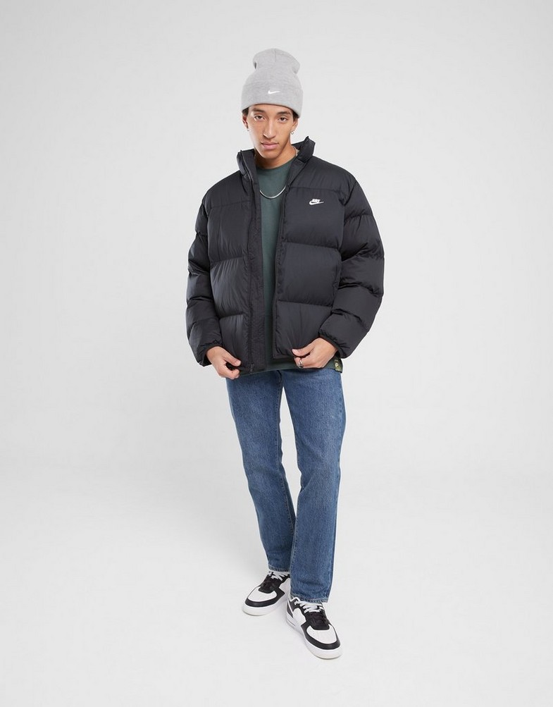 NIKE JACHETĂ M NK CLUB PUFFER FB7368-010 Negru