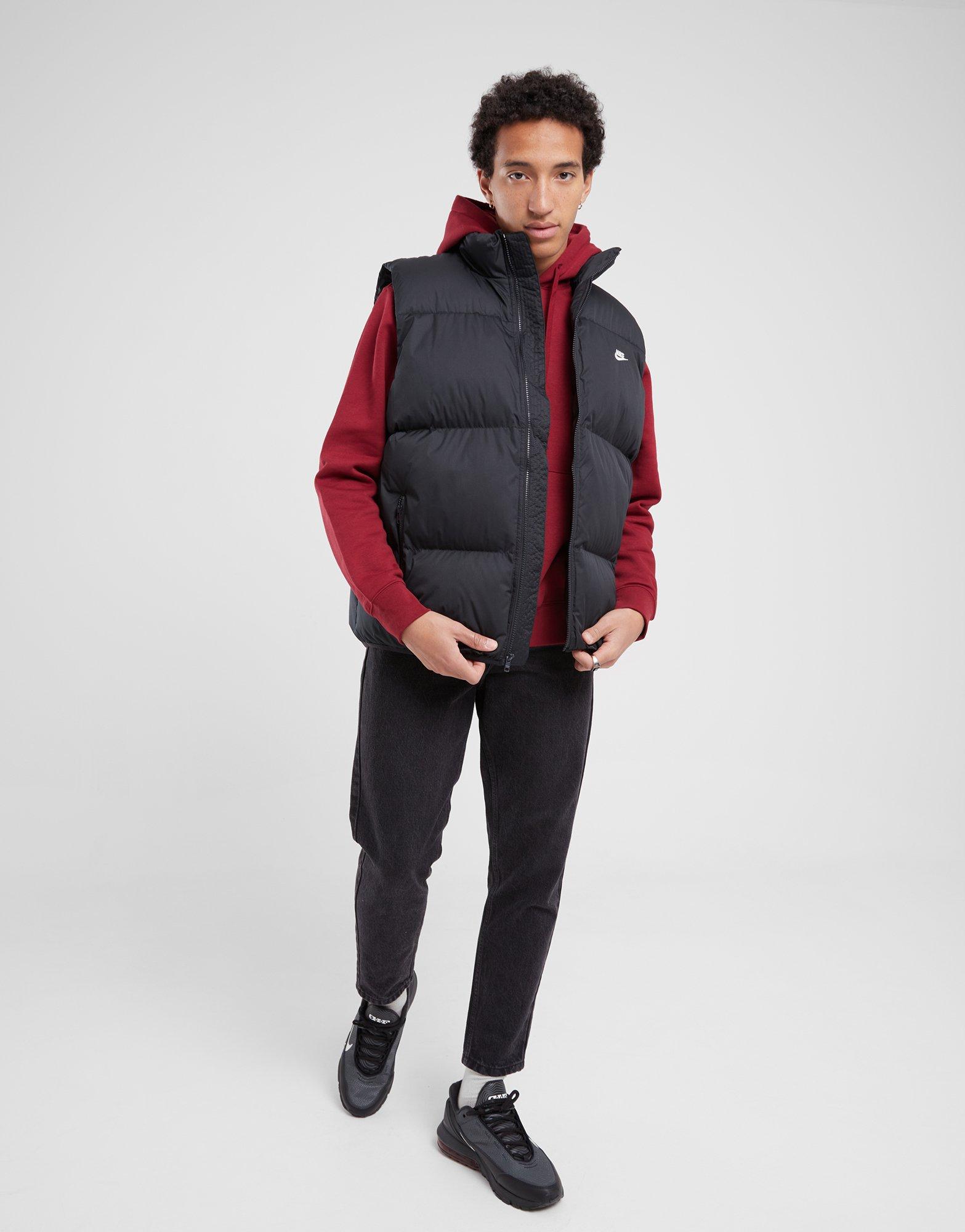 NIKE BEZRĘKAWNIK M NK CLUB PUFFER VEST FB7373-010 | kolor Czarny