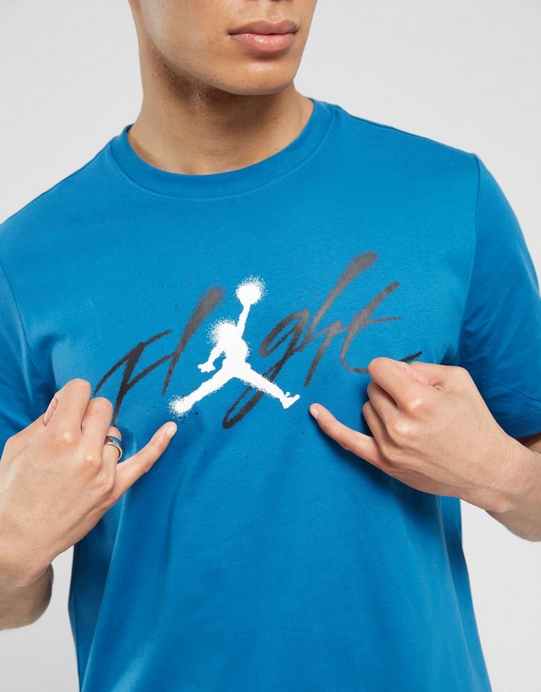 Tricou pentru bărbați JORDAN TRICOU JORDAN FB7465-457 Albastru