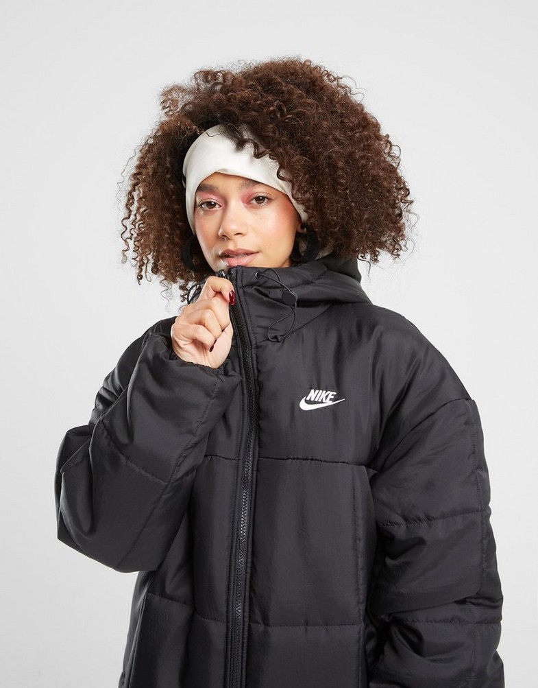 NIKE ПЛАЩ W NSW TF THRMR CLSC PARKA FB7675-010 Чорний