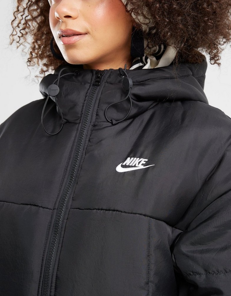 NIKE ПЛАЩ W NSW TF THRMR CLSC PARKA FB7675-010 Чорний