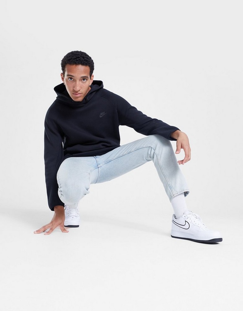 Мъжка блуза NIKE СУИТЧЪР С КАЧУЛКА M NK TCH FLC PO HOODIE FB8016-010 Черен