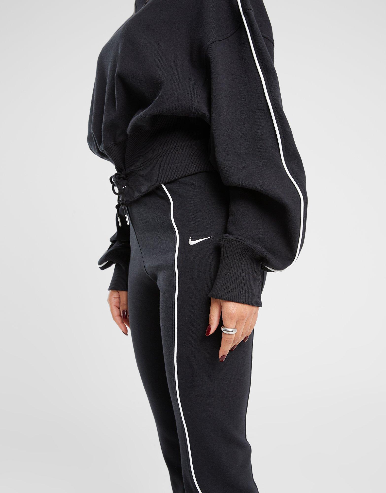 Ženske hlače NIKE HLAČE W NSW CLCCTN SLIT HEM PANT FB8781-010 crna