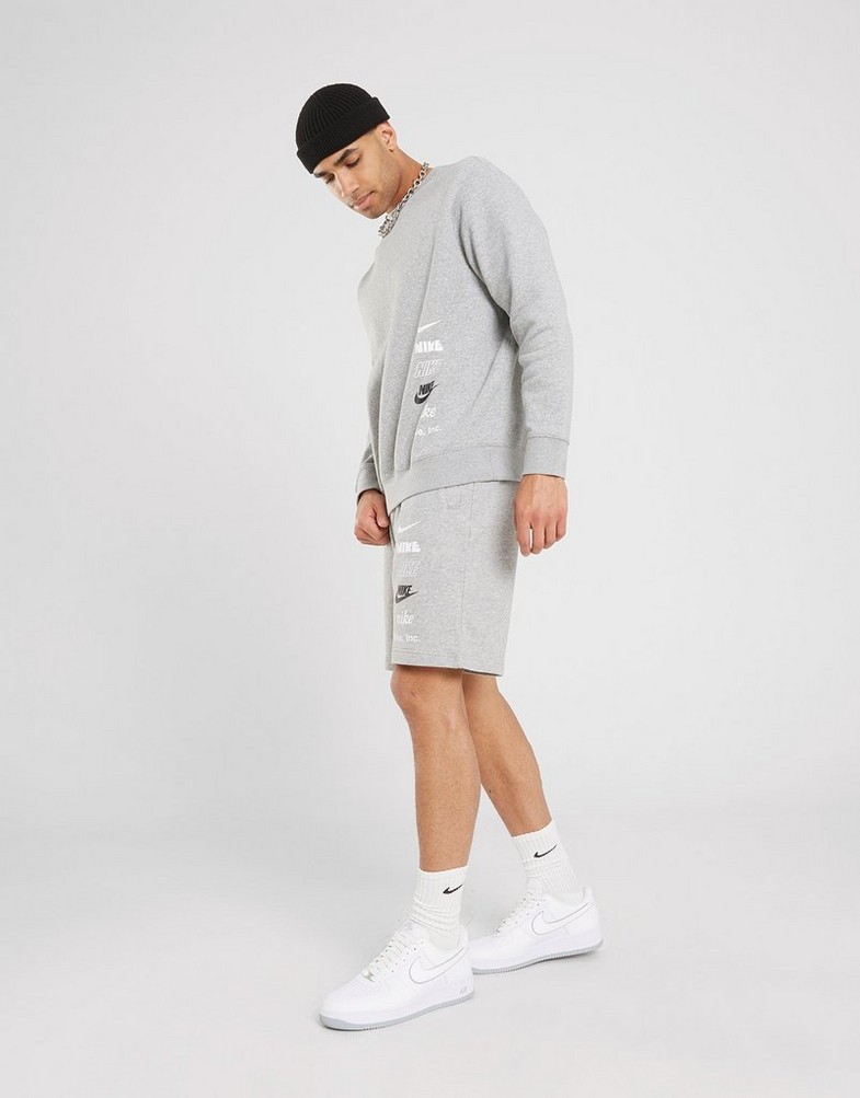 Férfi rövidnadrág NIKE RÖVIDNADRÁG M NK + FT SHORT MLOGO SHORTS