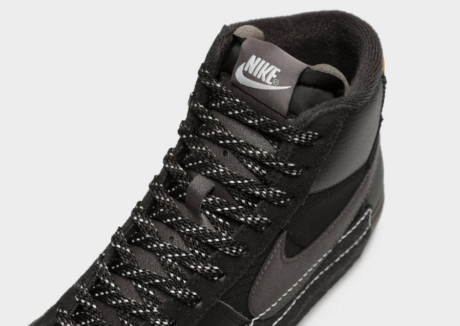 Buty sneakersy męskie NIKE BLAZER MID PRO CLUB FB8891-001 Czarny