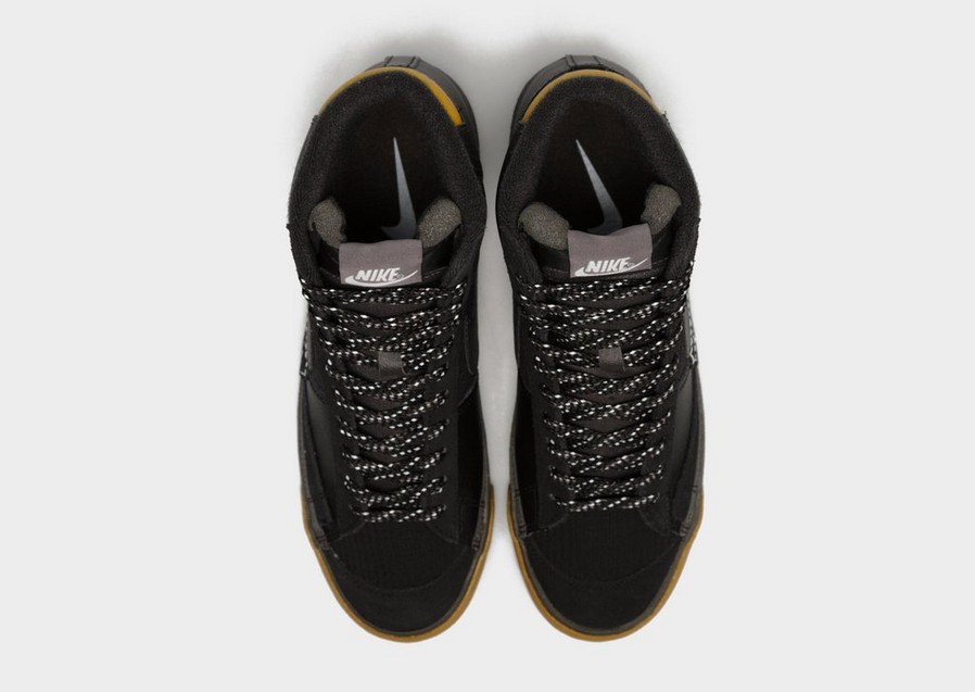 Buty sneakersy męskie NIKE BLAZER MID PRO CLUB FB8891-001 Czarny