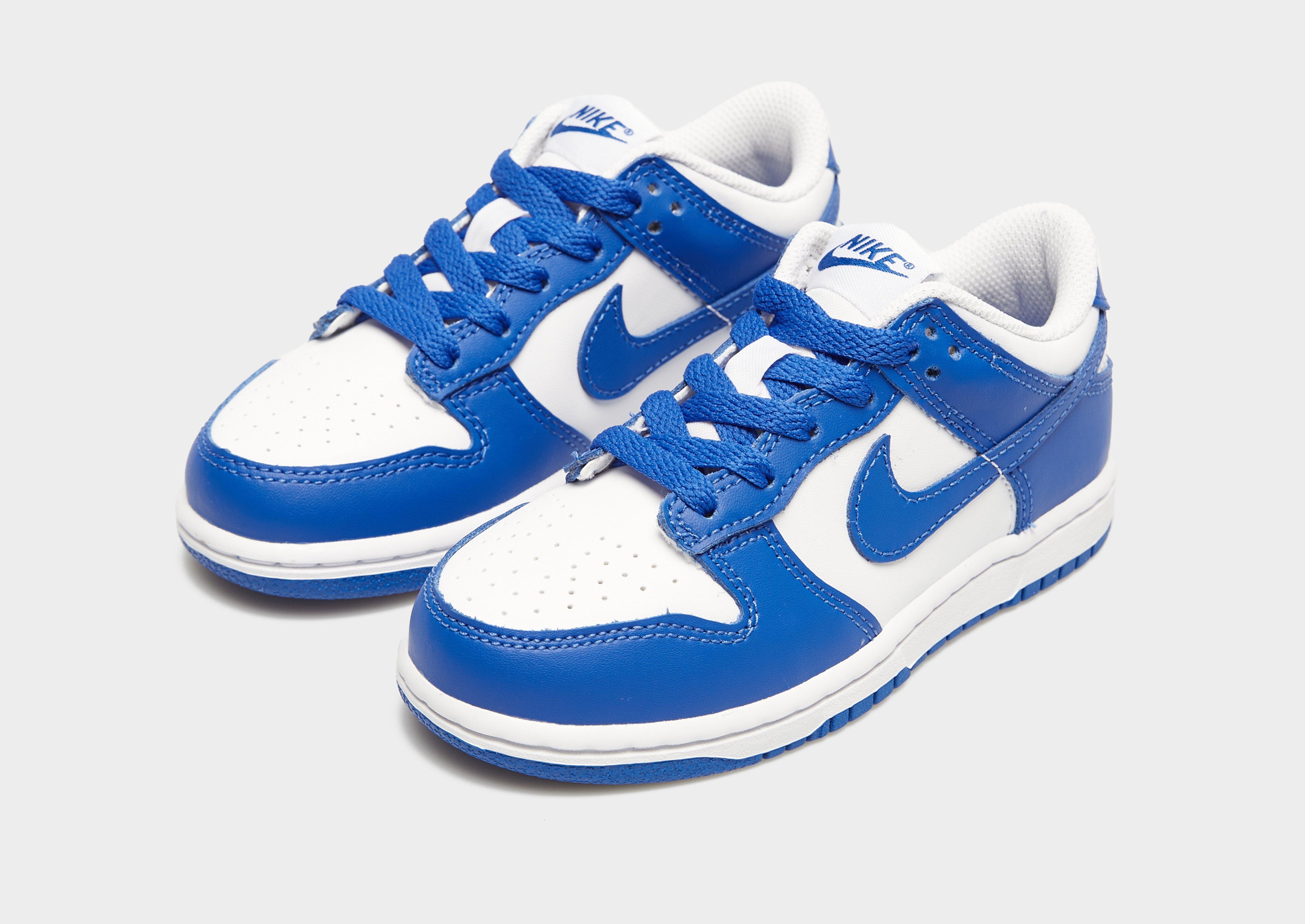 Дитячі кросівки NIKE DUNK LOW BP FB9108-131 Блакитний